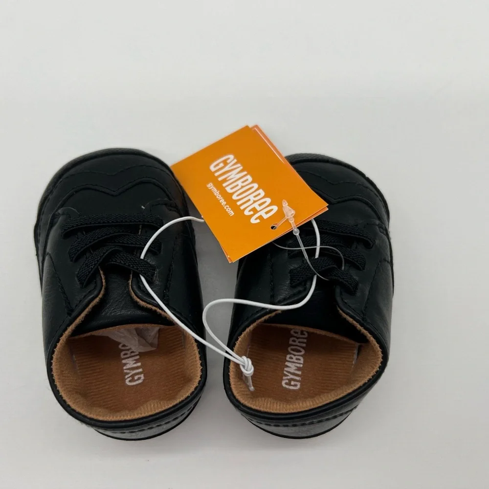 Gymboree,Special Occasion Slip On Dress Shoe,Black,3-6 MONTHS